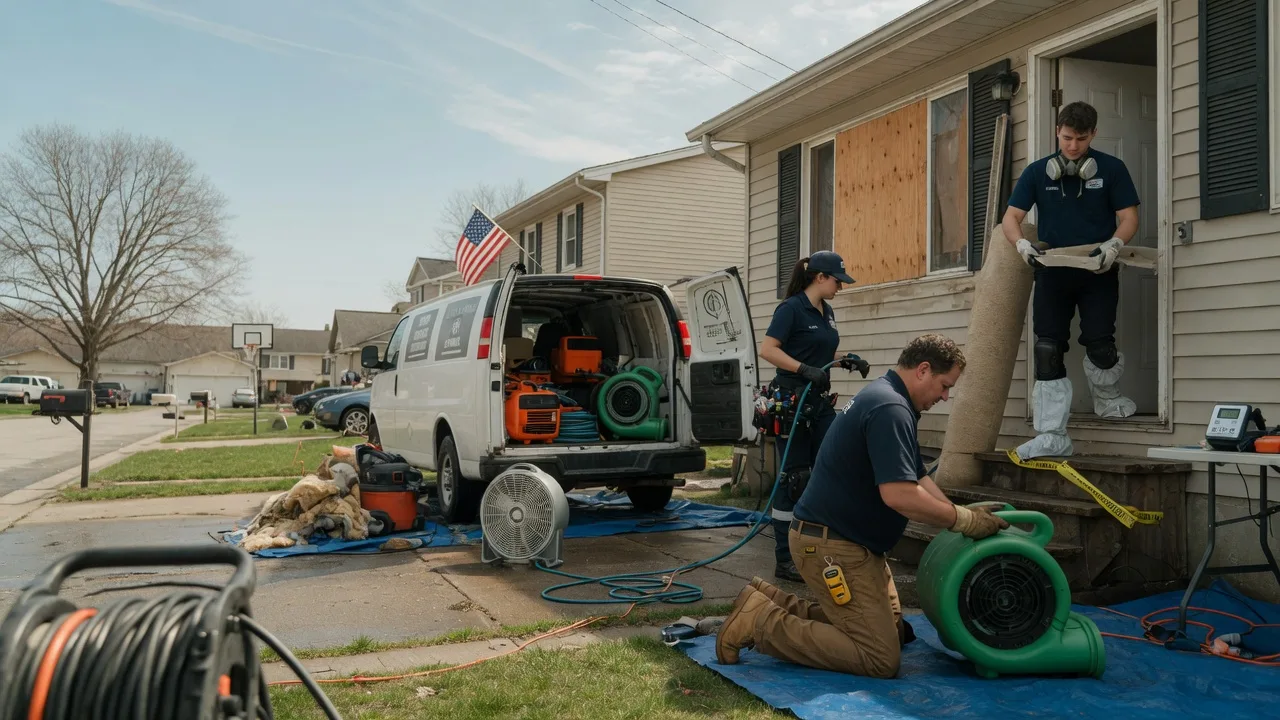 Water Damage Restoration in Tekonsha, MI near me
